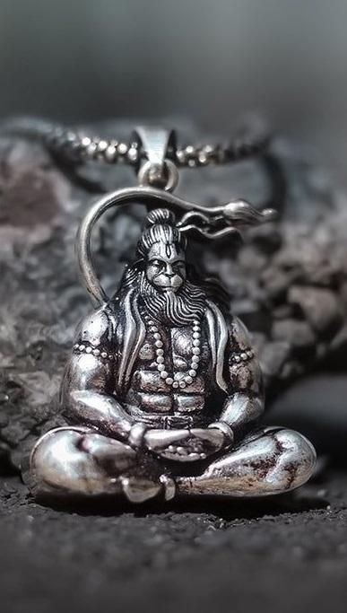 Hanuman Ji Original Locket With Chain