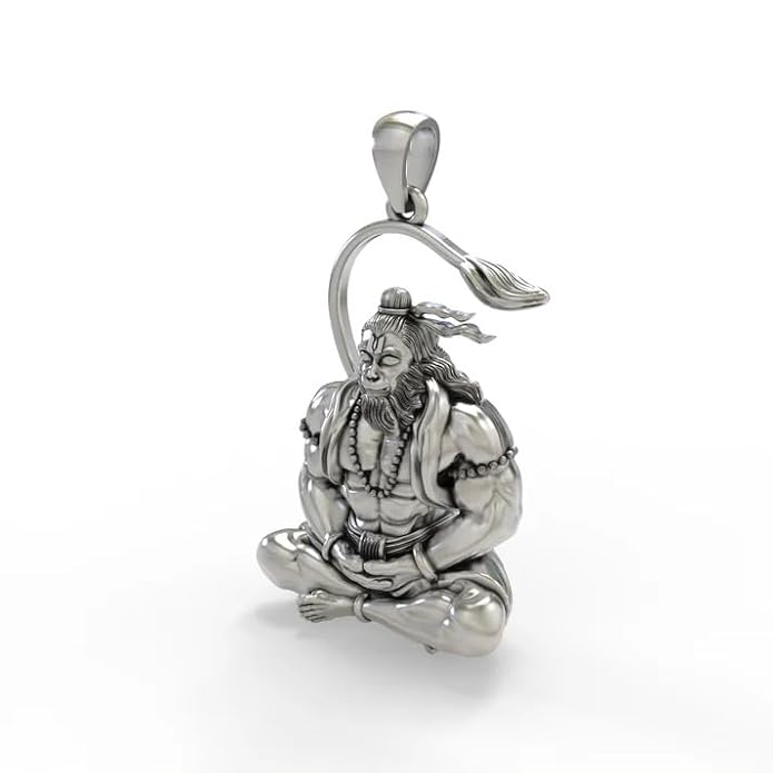 Hanuman ji Original Locket With Chain