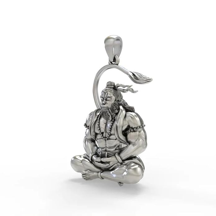 Hanuman ji Original Locket With Chain