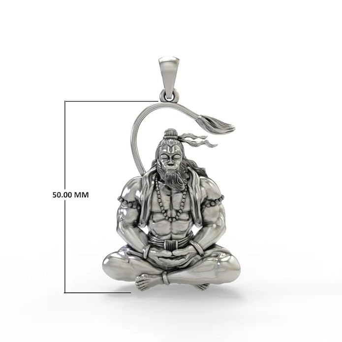 Hanuman ji Original Locket With Chain