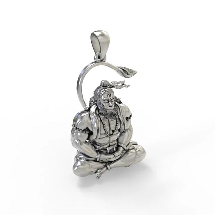 Hanuman ji Original Locket With Chain