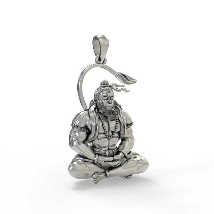 Hanuman ji Original Locket With Chain