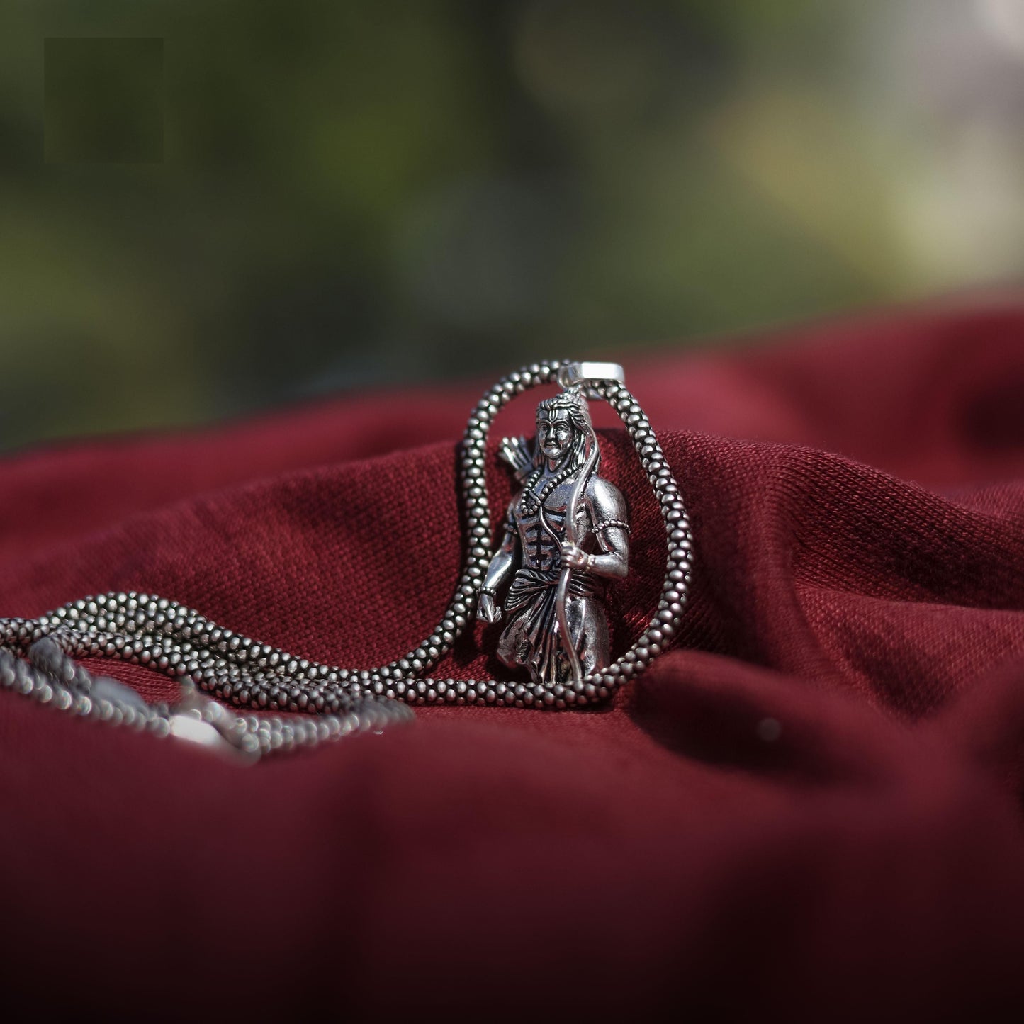 Lord Ram Pendant With Chain