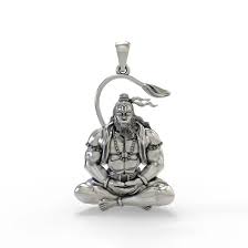 Hanuman ji Original Locket With Chain